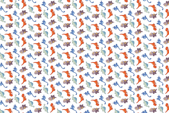 Wallpaper - cute dinosaurs