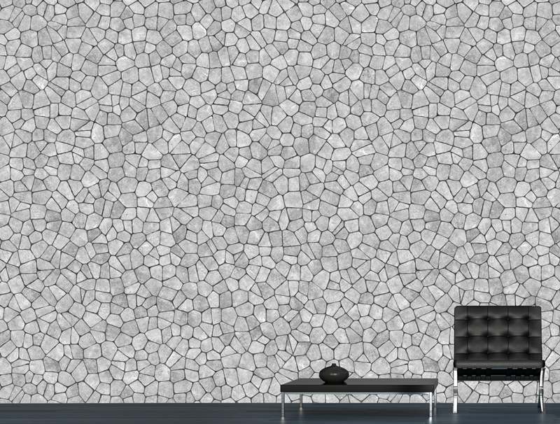 Wallpaper - Gray tesserae