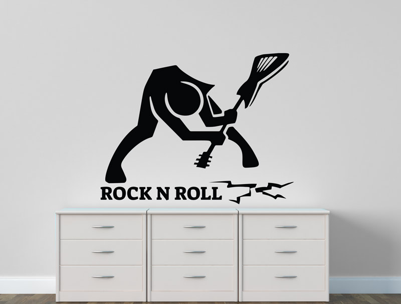 wall sticker - ROCK N ROLL