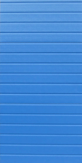 Wallpaper for the door - blue panels