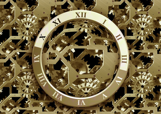 Wallpaper - Gold watch core