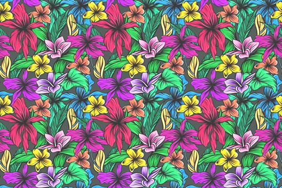 Wallpaper - colorful flowers
