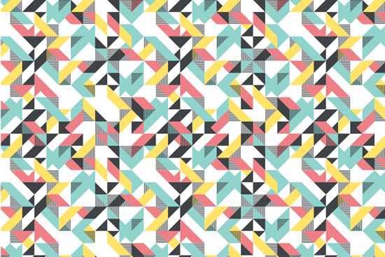 Wallpaper - colorful shapes