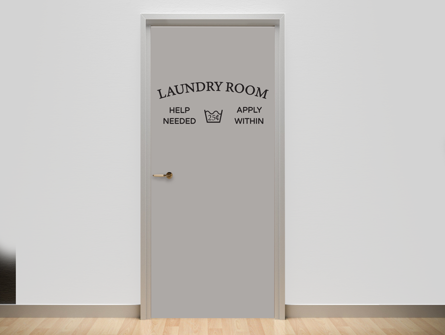 Wall Sticker - Laundry room