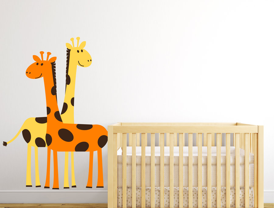 Sticker - Cute giraffes