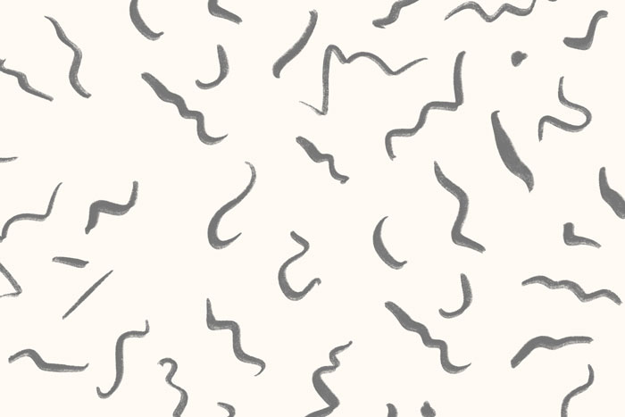 Wallpaper - gray rattles and frills