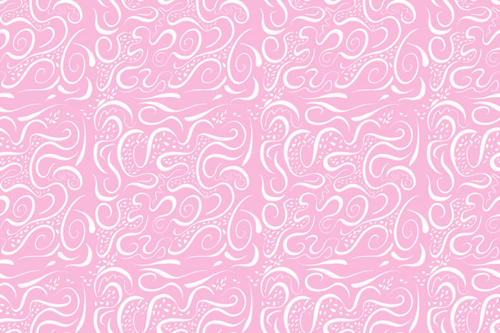 Wallpaper - Doodles on Pink background