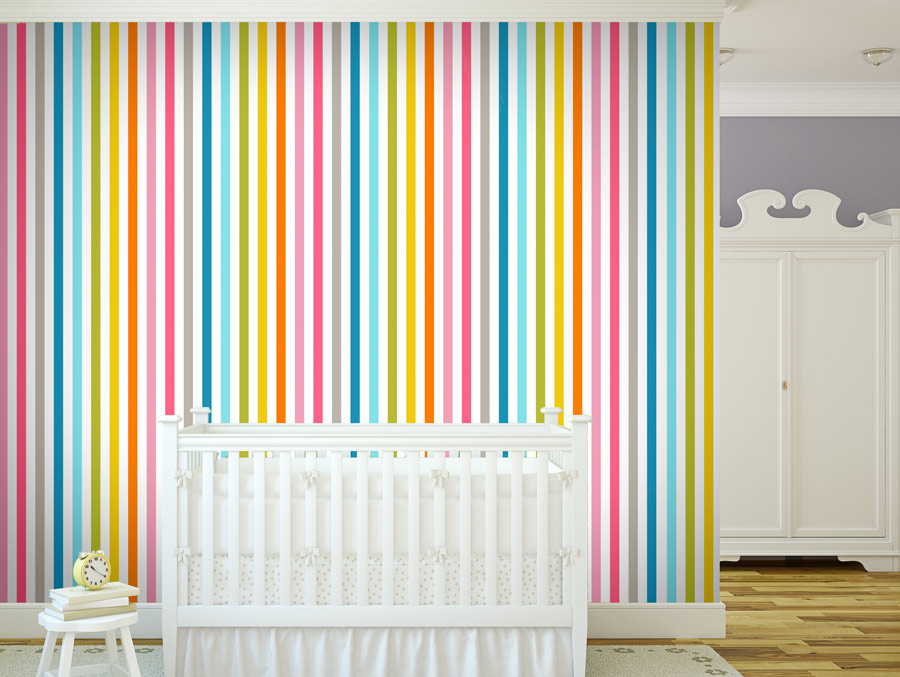 Wallpaper - Rainbow Stripes