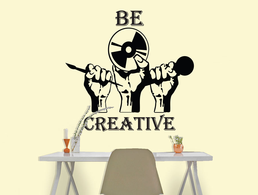 Wall Sticker - Be creative