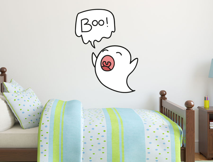 Wall Sticker - Cute Ghost