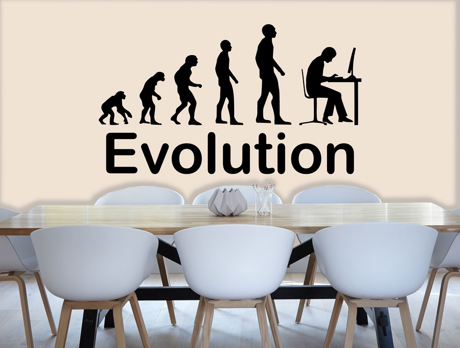 Wall Sticker - Evolution
