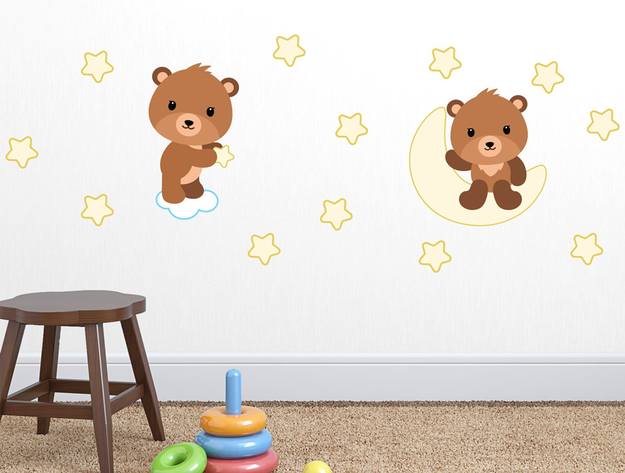 Sticker - sweet teddy bears