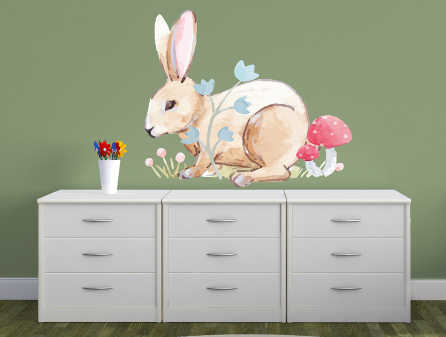 Sticker - Cute rabbit