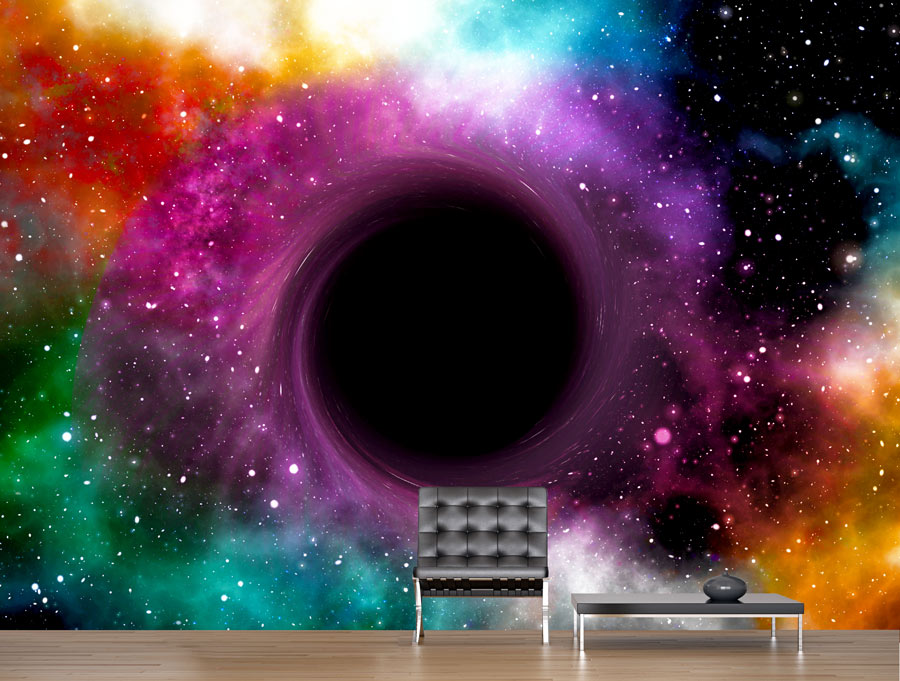 Wallpaper - Black hole in the galaxy