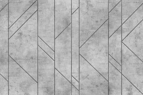 Wallpaper - Concrete with designed cuts