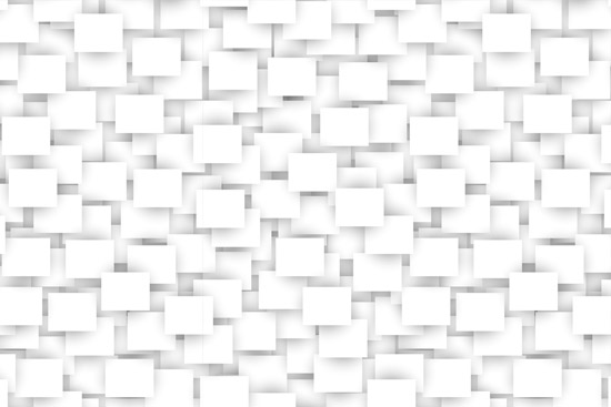 Wallpaper - Design three-dimensional white squares