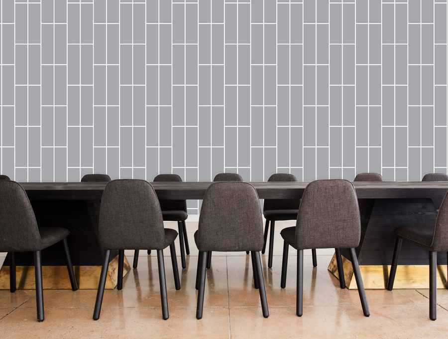 Wallpaper - gray designed rectangles