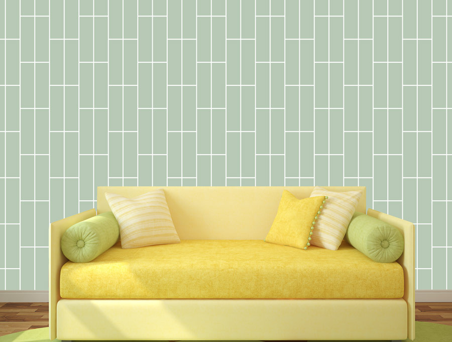Wallpaper – green rectangles