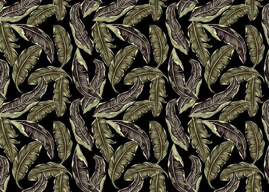 Wallpaper - green forest leaves