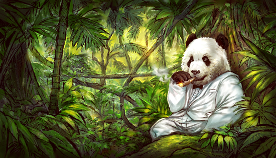 Wallpaper - Business Panda