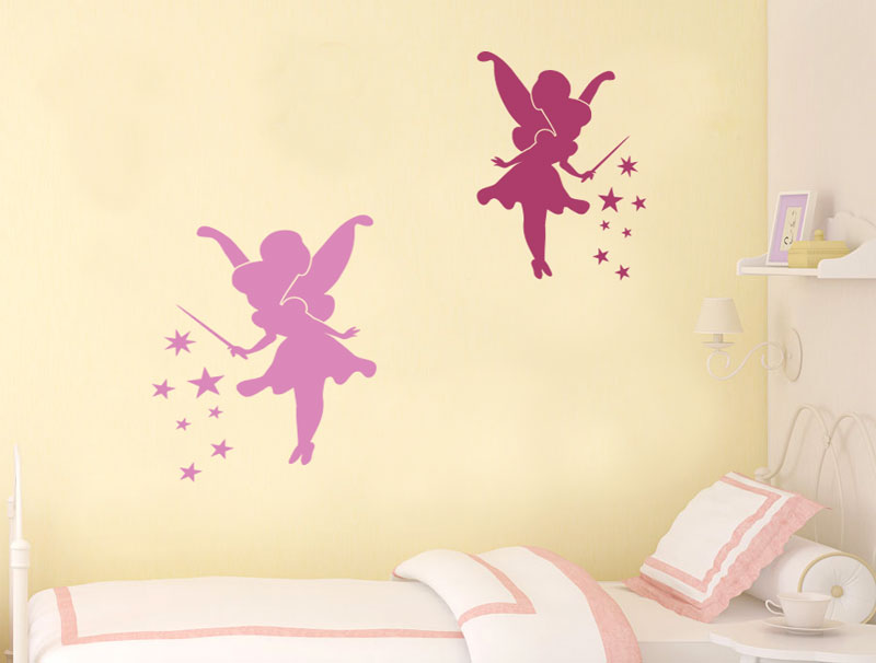 Wall Sticker - Cute Fairies