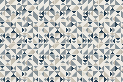 Geometric Wallpaper With Pattern Of Triangles