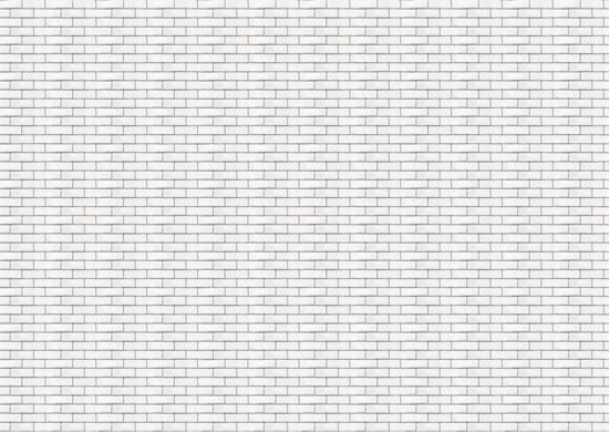 White colored bricks