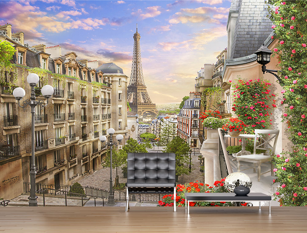Wallpaper - Street in Paris