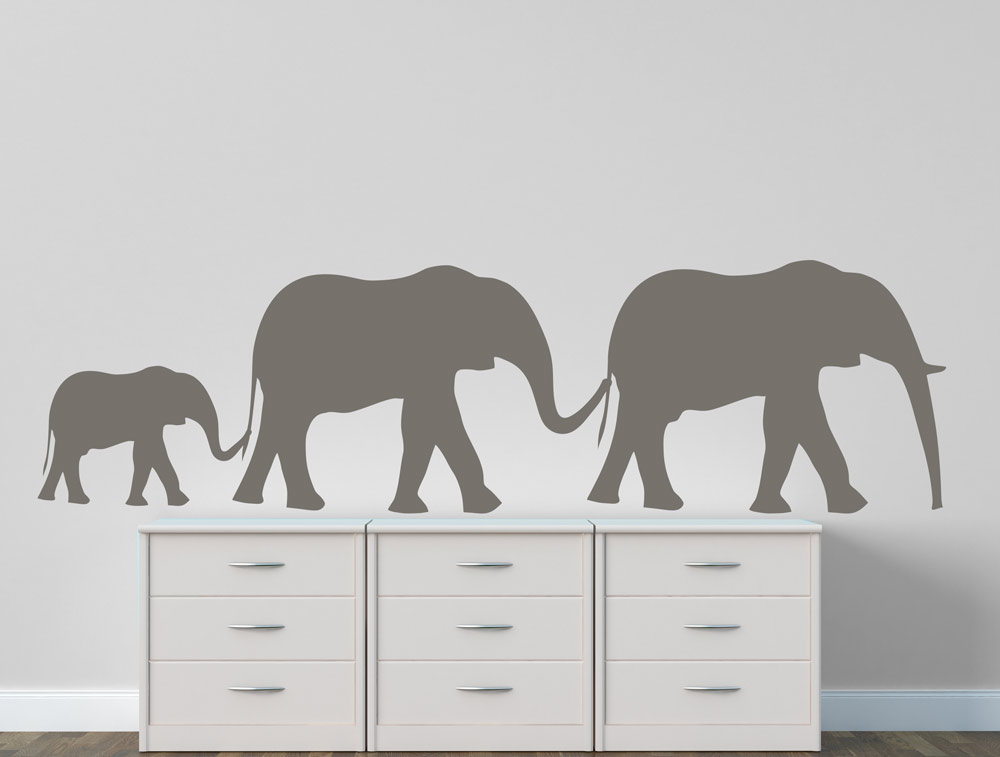 Wall Sticker - Elephants