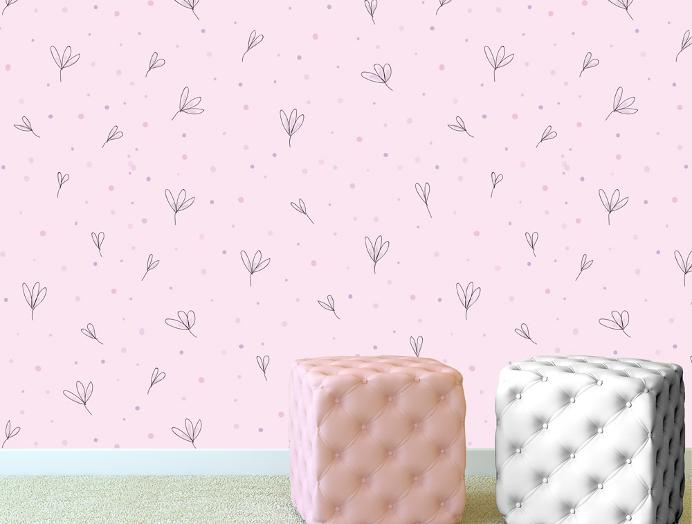 Wallpaper - pink flowers