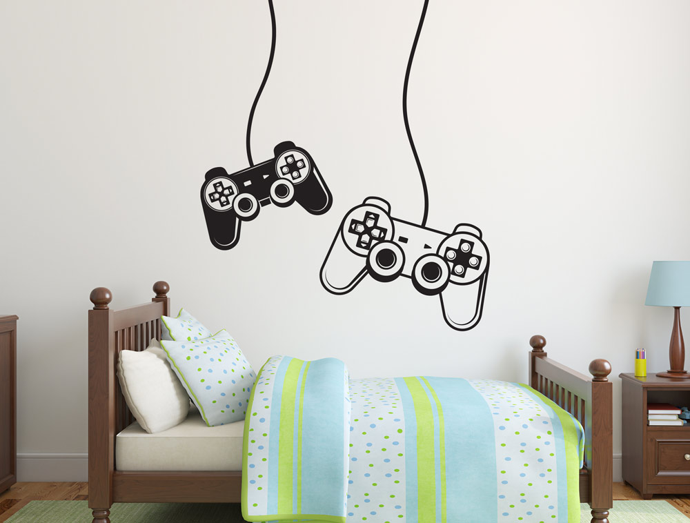 Wall sticker - controllers for gamers