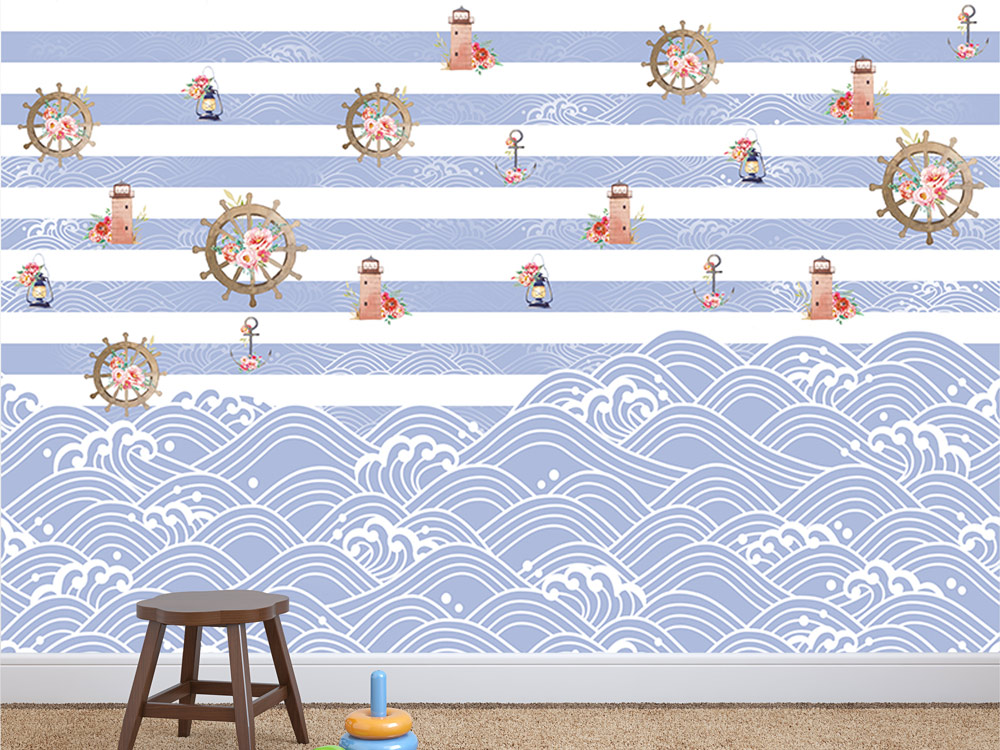 Wallpaper - sailor design