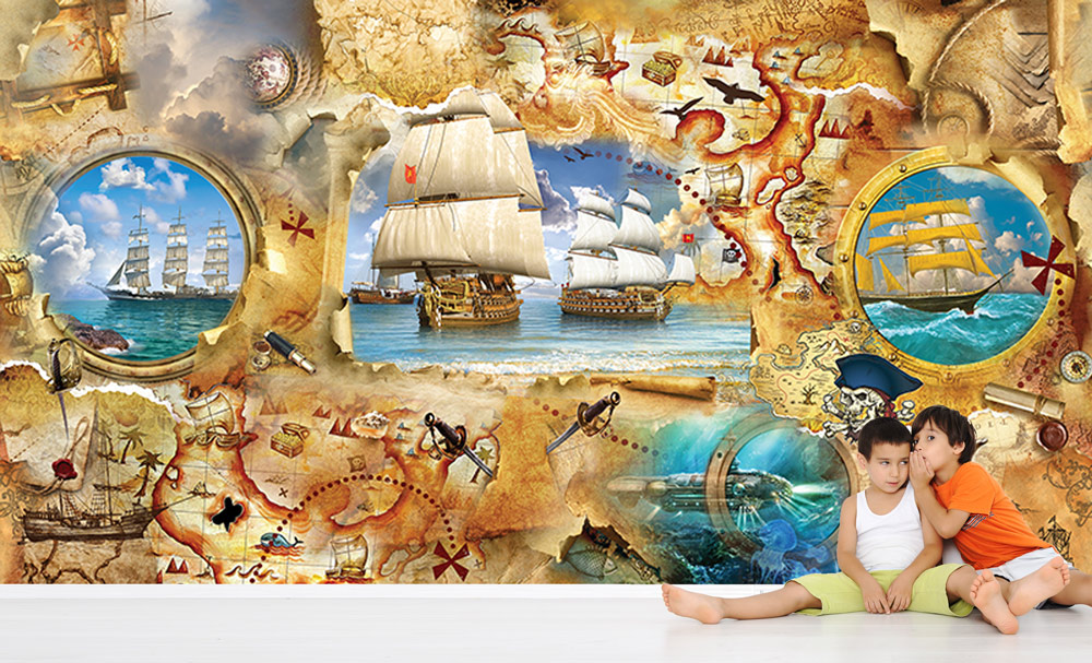 Wallpaper - pirate ships