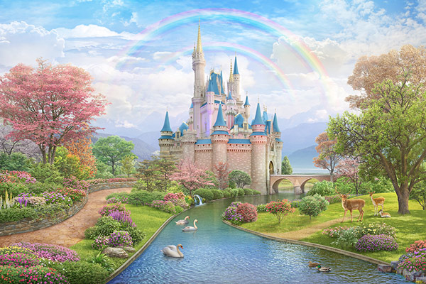 Wallpaper - a magical castle