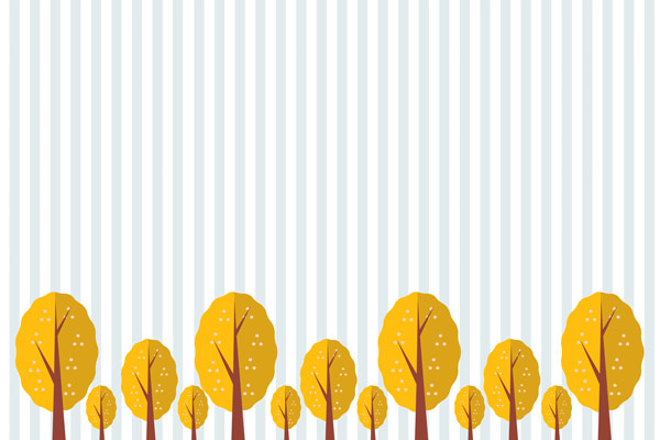 Wallpaper - trees and stripes