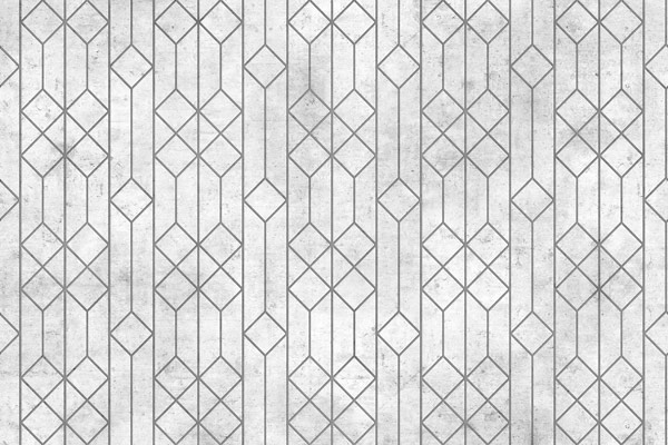 Wallpaper - light concrete in a geometric design