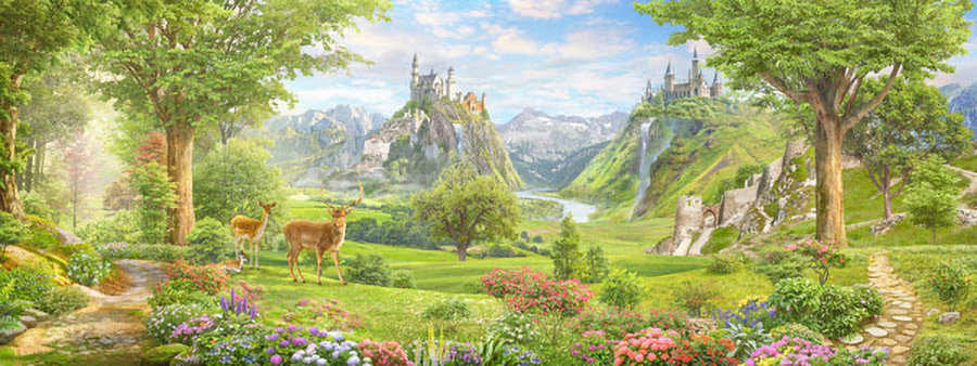 Wallpaper - a magical and colorful world