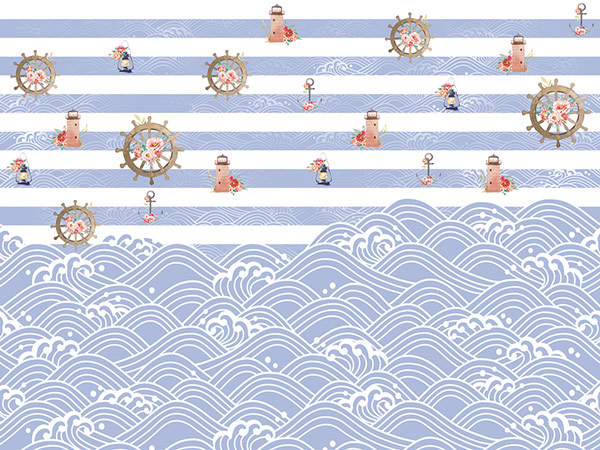 Wallpaper - sailor design