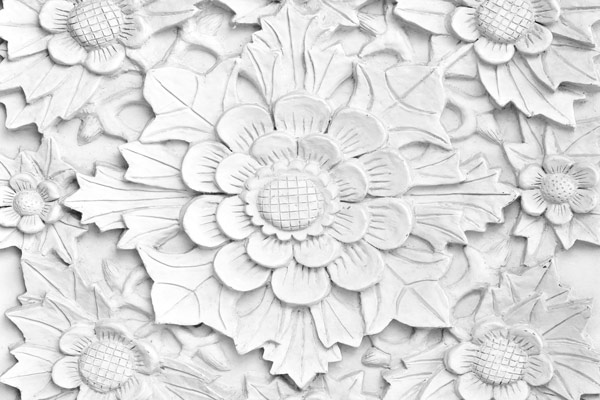 Wallpaper - stone flower