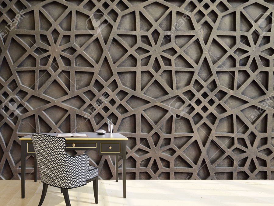 Wallpaper | 3D metal design