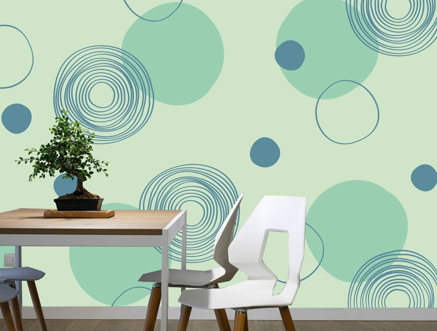 Wallpaper | Shaped circles
