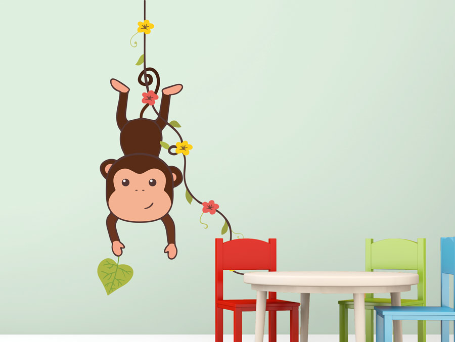 Wall Sticker | Cute monkey