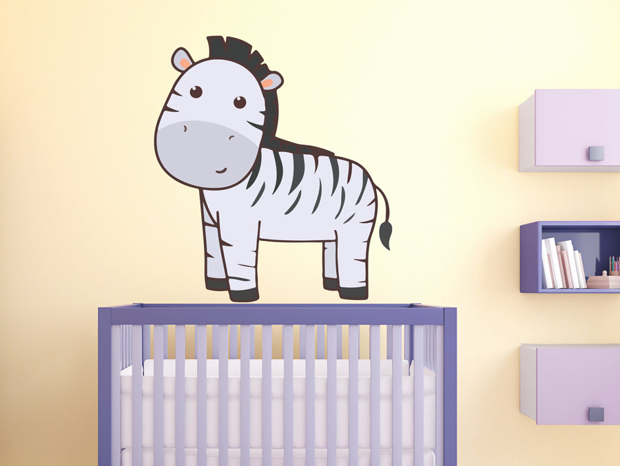 Wall Sticker | Cute zebra