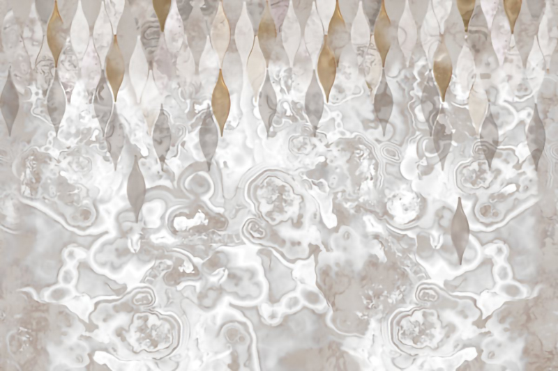 Wallpaper | Beige white abstract design