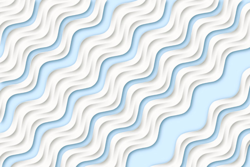 Wallpaper | White waves and light blue background