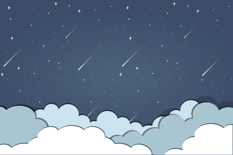 Wallpaper | Clouds and stars in the sky