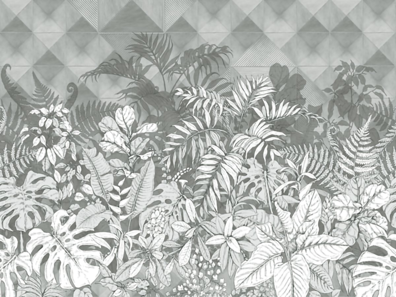 Wallpaper | Stylish forest leaves