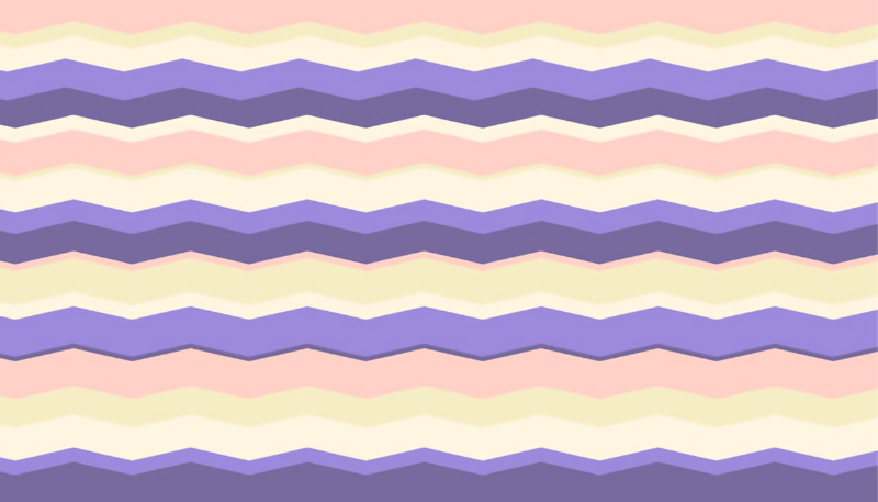 Wallpaper | Zigzag stripes in shades of yellow-purple
