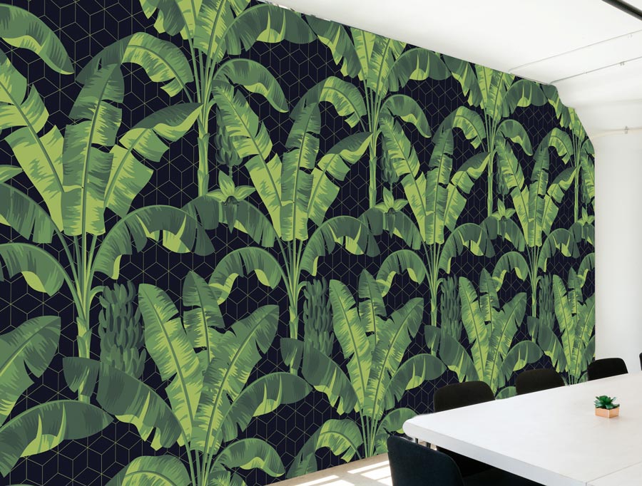 Wallpaper | Tropical abstract design