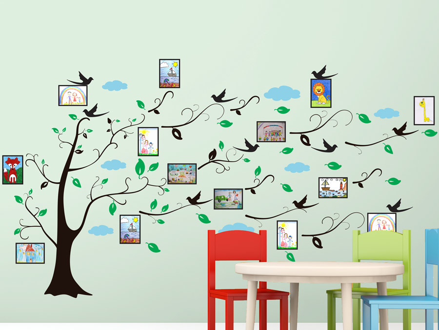 Wall sticker | Family memos tree
